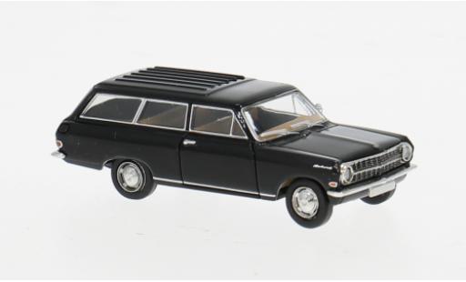 Diecast model cars Opel Rekord A Caravan schwarz 1963 1/87 Brekina