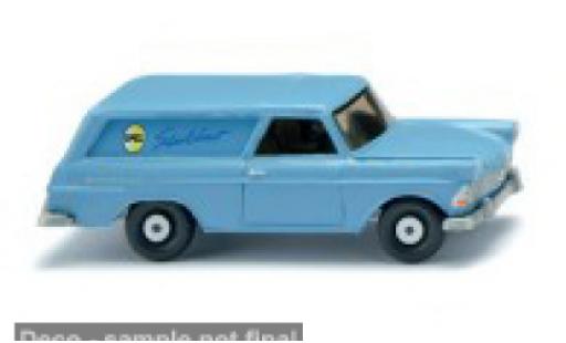 Opel Rekord 1/87 Wiking Caravan blau 1960 1:87 diecast model cars