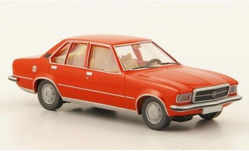 Opel Rekord D 1/87 Wiking red diecast model cars