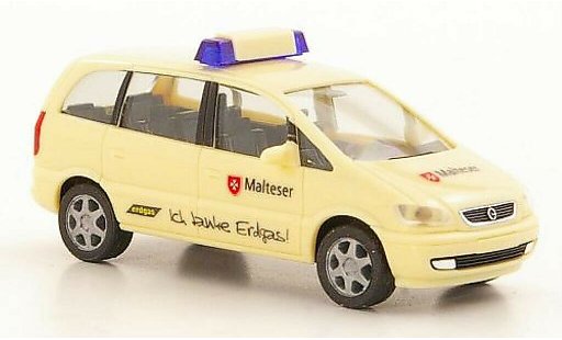 Opel Zafira Base 1/87 Herpa Malteser diecast model cars