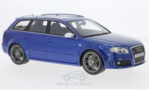 Diecast model cars Audi RS4 1/18 Ottomobile (B7) metallic blue 2005 Audi RS4 1/18 Ottomobile (B7) metallic blue 2005 diecast model cars