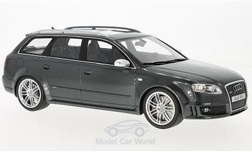 Diecast model cars Audi RS4 1/18 Ottomobile (B7) metallic grey 2006 Audi RS4 1/18 Ottomobile (B7) metallic grey 2006 diecast model cars