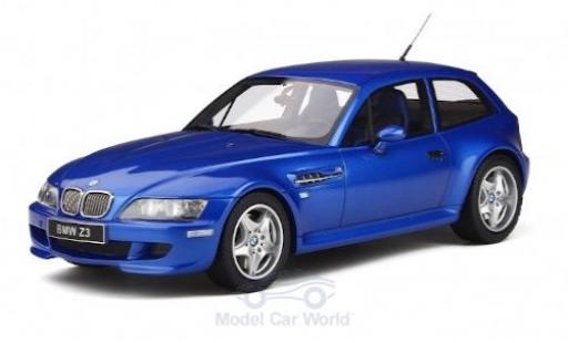 Diecast model cars Bmw Z3 1/18 Ottomobile M Coupe 3.2 metallic blue 2000 Bmw Z3 1/18 Ottomobile M Coupe 3.2 metallic blue 2000 diecast model cars