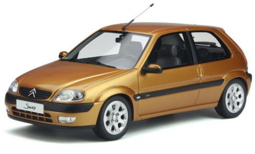 Citroen Saxo 1/18 Ottomobile VTS gold 2000 diecast model cars