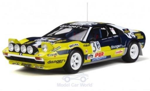 Ferrari 308 1/18 Ottomobile GTB Gr.4 No.3 Olio Fiat Rally 4 Regioni 1981 M.Pregliasco/M.Mannini diecast model cars