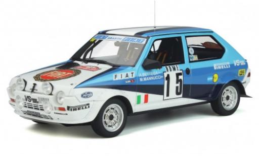 Fiat Ritmo 1/18 Ottomobile Abarth Gr.2 No.15 Rally WM Rally Monte Carlo 1980 A.Bettega/M.Mannucci diecast model cars