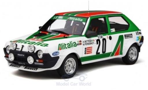 Fiat Ritmo 1/18 Ottomobile Abarth No.20 Alitalia Rallye WM Rallye Monte Carlo 1979 A.Bettega/M.Perissinot diecast model cars