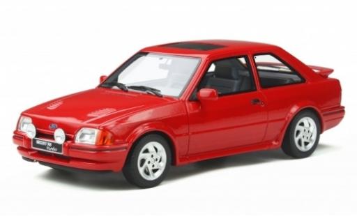 Diecast model cars Ford Escort 1/18 Ottomobile Mk4 RS Turbo red 1990 Ford Escort 1/18 Ottomobile Mk4 RS Turbo red 1990 diecast model cars