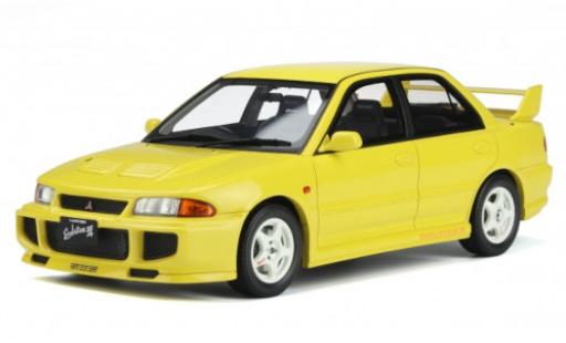 Diecast model cars Mitsubishi Lancer 1/18 Ottomobile EVO III yellow RHD 1995 Mitsubishi Lancer 1/18 Ottomobile EVO III yellow RHD 1995 diecast model cars