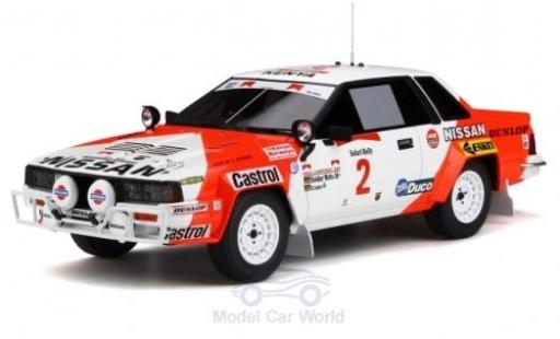 Diecast model cars Nissan 240 1/18 Ottomobile RS RHD No.2 Rallye WM Rallye Safari 1984 S.Mehta/R.Combes Nissan 240 1/18 Ottomobile RS RHD No.2 Rallye WM Rallye Safari 1984 S.Mehta/R.Combes diecast model cars