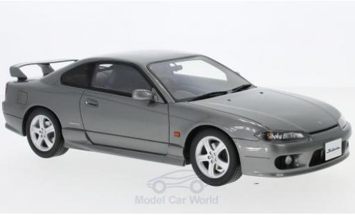 Diecast model cars Nissan Silvia 1/18 Ottomobile Spec-R AERO (S15) metallic grey RHD 1999 Nissan Silvia 1/18 Ottomobile Spec-R AERO (S15) metallic grey RHD 1999 diecast model cars