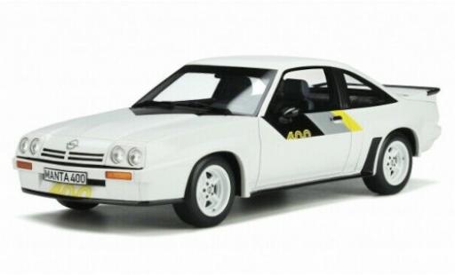 Diecast model cars Opel Manta 1/18 Ottomobile B 400 white/Dekor 1982 Opel Manta 1/18 Ottomobile B 400 white/Dekor 1982 diecast model cars