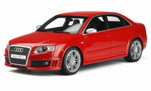 Diecast model cars Audi RS4 1/18 Ottomobile (B7) 4.2 FSI red 2005 Audi RS4 1/18 Ottomobile (B7) 4.2 FSI red 2005 diecast model cars