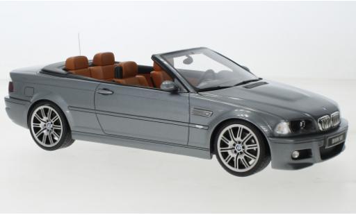 Diecast model cars Bmw M3 1/18 Ottomobile (E46) cabriolet metallise grey 2004 Bmw M3 1/18 Ottomobile (E46) cabriolet metallise grey 2004 diecast model cars