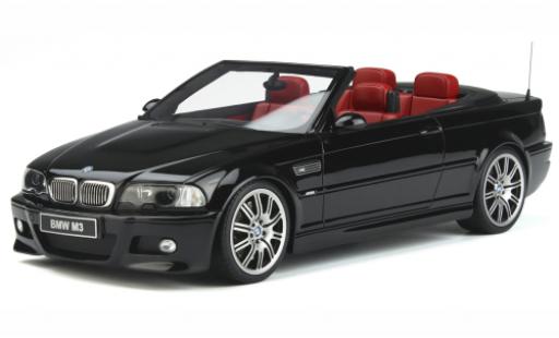 Diecast model cars Bmw M3 1/18 Ottomobile (E46) Cabriolet black 2004 Bmw M3 1/18 Ottomobile (E46) Cabriolet black 2004 diecast model cars