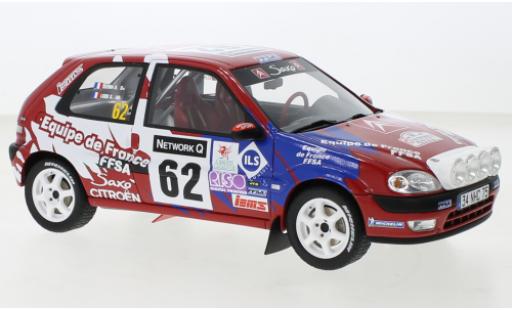 Citroen Saxo 1/18 Ottomobile VTS No.62 Rallye WM RAC Rallye 2000 diecast model cars