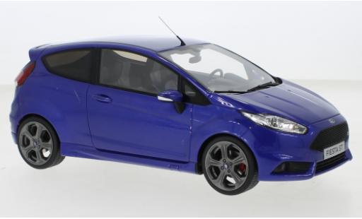 Diecast model cars Ford Fiesta 1/18 Ottomobile MK VII ST metallise blue 2016 Ford Fiesta 1/18 Ottomobile MK VII ST metallise blue 2016 diecast model cars