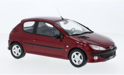 Diecast model cars Peugeot 206 1/18 Ottomobile S16 red 1999 Peugeot 206 1/18 Ottomobile S16 red 1999 diecast model cars