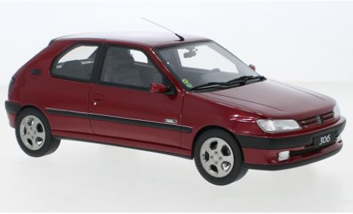Diecast model cars Peugeot 306 1/18 Ottomobile S16 Le Mans red 1994 Peugeot 306 1/18 Ottomobile S16 Le Mans red 1994 diecast model cars
