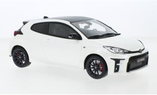 Diecast model cars Toyota Yaris 1/18 Ottomobile GR metallise white 2021 Toyota Yaris 1/18 Ottomobile GR metallise white 2021 diecast model cars