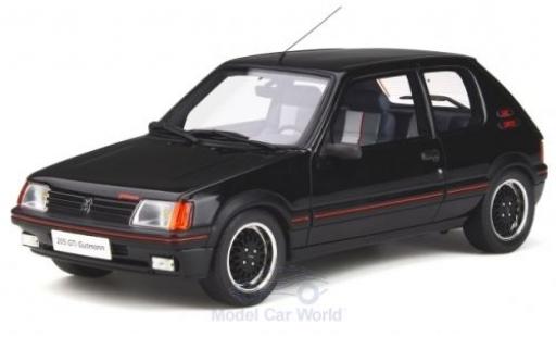 Diecast model cars Peugeot 205 1/18 Ottomobile GTI Gutmann black 1988 Peugeot 205 1/18 Ottomobile GTI Gutmann black 1988 diecast model cars