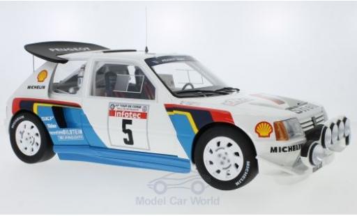 Diecast model cars Peugeot 205 1/18 Ottomobile T16 Evo 2 No.5 Talbot Sport Rallye WM Rallye Tour de Corse 1986 B.Saby/J-F.Fauchille Peugeot 205 1/18 Ottomobile T16 Evo 2 No.5 Talbot Sport Rallye WM Rallye Tour de Corse 1986 B.Saby/J-F.Fauchille diecast model cars