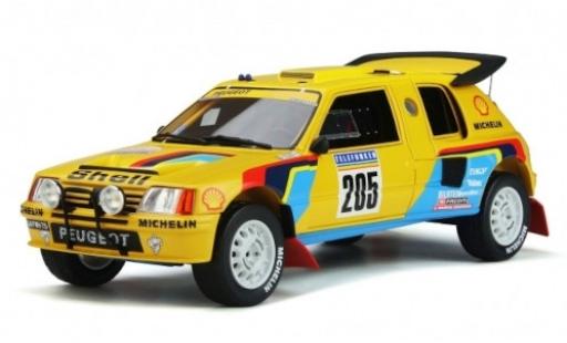 Diecast model cars Peugeot 205 1/18 Ottomobile T16 Grand Raid No. S Rally Paris Dakar 1987 A.Vatanen/B.Giroux Peugeot 205 1/18 Ottomobile T16 Grand Raid No. S Rally Paris Dakar 1987 A.Vatanen/B.Giroux diecast model cars