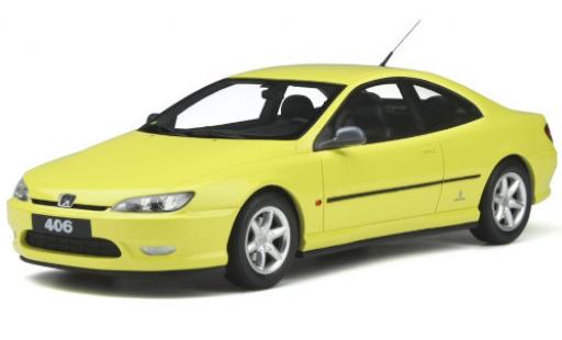 Diecast model cars Peugeot 406 1/18 Ottomobile V6 Coupe yellow 1997 Peugeot 406 1/18 Ottomobile V6 Coupe yellow 1997 diecast model cars