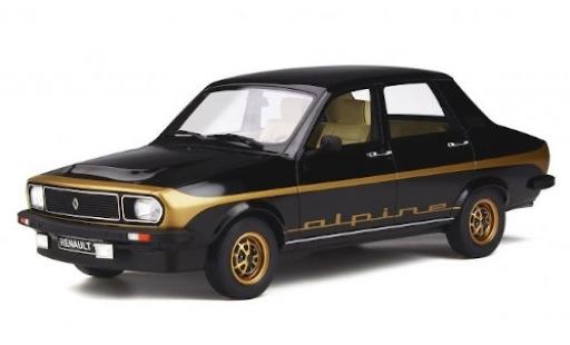 Renault 12 1/18 Ottomobile Alpine black 1978 diecast model cars
