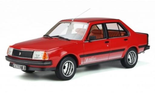 Renault 18 1/18 Ottomobile Turbo red 1981 diecast model cars