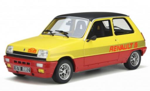 Diecast model cars Renault 5 1/18 Ottomobile TS Monte Carlo yellow/red 1978 Renault 5 1/18 Ottomobile TS Monte Carlo yellow/red 1978 diecast model cars