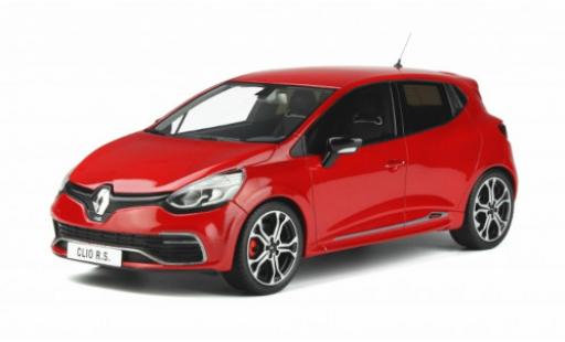 Diecast model cars Renault Clio 1/18 Ottomobile IV R.S. Trophy 220 EDC metallic red 2016 Renault Clio 1/18 Ottomobile IV R.S. Trophy 220 EDC metallic red 2016 diecast model cars