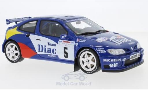Diecast model cars Renault Megane RS 1/18 Ottomobile Maxi Kit Car No.5 Rallye WM Rallye Tour de Corse 1996 P.Bugalski/J-P.Chiaroni Renault Megane RS 1/18 Ottomobile Maxi Kit Car No.5 Rallye WM Rallye Tour de Corse 1996 P.Bugalski/J-P.Chiaroni diecast model cars