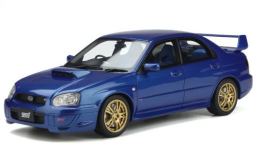 Subaru Impreza 1/18 Ottomobile WRX STI metallic blue RHD 2003 diecast model cars