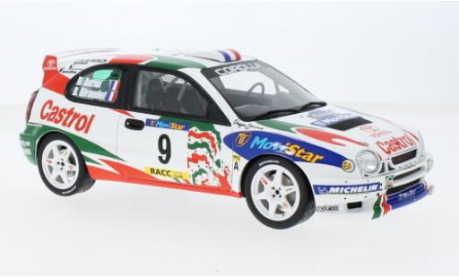 Diecast model cars Toyota Corolla 1/18 Ottomobile WRC No.9 Team Europe Rallye WM Rallye Catalunya 1998 1:18 Toyota Corolla 1/18 Ottomobile WRC No.9 Team Europe Rallye WM Rallye Catalunya 1998 1:18 diecast model cars