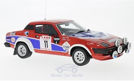Triumph TR7 1/18 Ottomobile V8 Gruppe 4 No.11 24h Ypres 1980 T.Pond/F.Gallagher diecast model cars