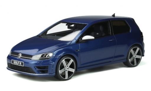 Diecast model cars Volkswagen Golf 1/18 Ottomobile VII R metallic blue 2014 Volkswagen Golf 1/18 Ottomobile VII R metallic blue 2014 diecast model cars