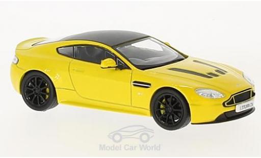 Aston Martin Vantage 1/43 Oxford S metallic yellow/black RHD diecast model cars