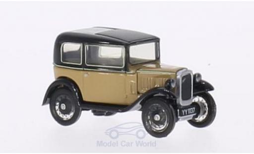 Diecast model cars Austin Seven 1/76 Oxford RN Saloon beige/black RHD Austin Seven 1/76 Oxford RN Saloon beige/black RHD diecast model cars