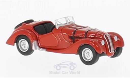 Bmw 328 1/76 Oxford red diecast model cars