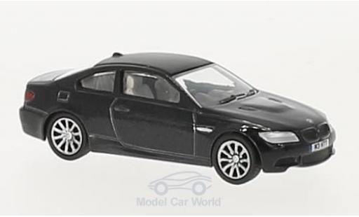 Bmw M3 1/76 Oxford (E92) Coupe metallic black RHD diecast model cars