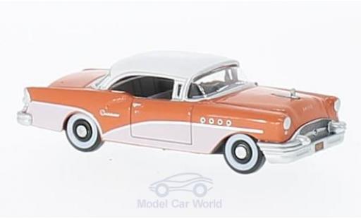 Diecast model cars Buick Century 1/87 Oxford pink/white 1955 Buick Century 1/87 Oxford pink/white 1955 diecast model cars
