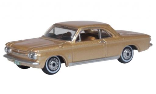 Chevrolet Corvair 1/87 Oxford Coupe metallic beige 1963 diecast model cars