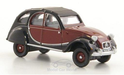 Diecast model cars Citroen 2CV 1/76 Oxford Charleston red/black RHD 1963 Citroen 2CV 1/76 Oxford Charleston red/black RHD 1963 diecast model cars