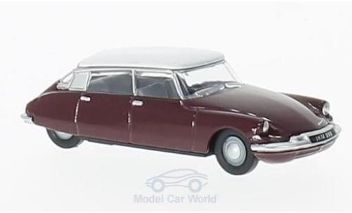 Diecast model cars Citroen DS 19 1/76 Oxford 19 red/white Citroen DS 19 1/76 Oxford 19 red/white diecast model cars