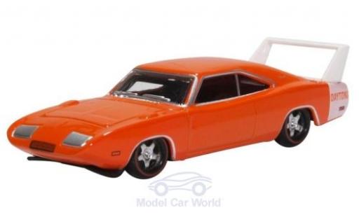 Diecast model cars Dodge Charger 1/87 Oxford Daytona orange/white 1969 Dodge Charger 1/87 Oxford Daytona orange/white 1969 diecast model cars