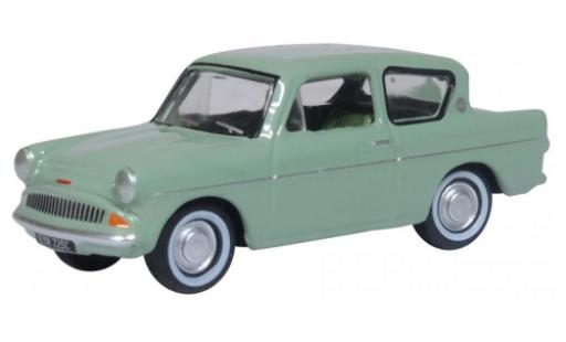 Ford Anglia 1/76 Oxford green RHD diecast model cars