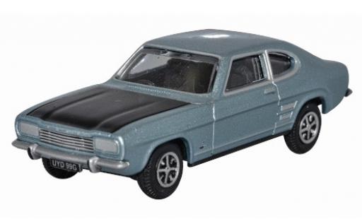 Ford Capri 1/76 Oxford MkI metallic blue/black RHD diecast model cars