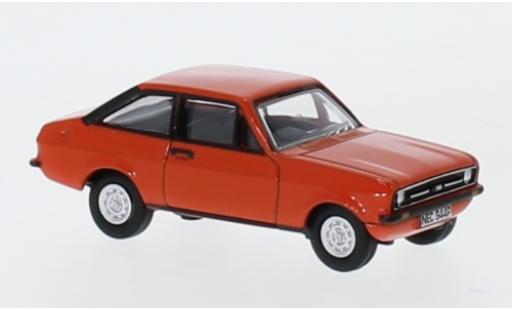 Diecast model cars Ford Escort 1/76 Oxford MKII red RHD Ford Escort 1/76 Oxford MKII red RHD diecast model cars