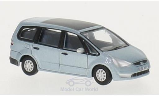 Ford Galaxy 1/76 Oxford metallic blue RHD diecast model cars